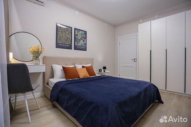 

1-к. квартира, 41,7 м², 2 кровати