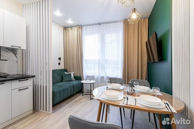 

1-к. квартира, 40 м², 3 кровати