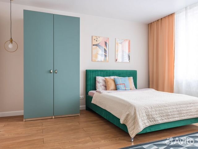 

Квартира-студия, 25 м², 2 кровати