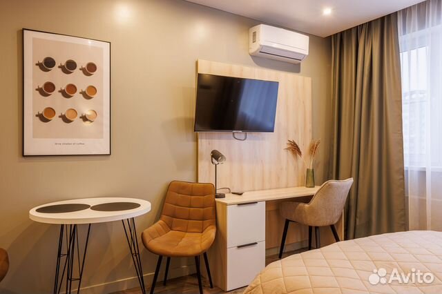 

Квартира-студия в апарт-отеле, 21 м², 2 кровати