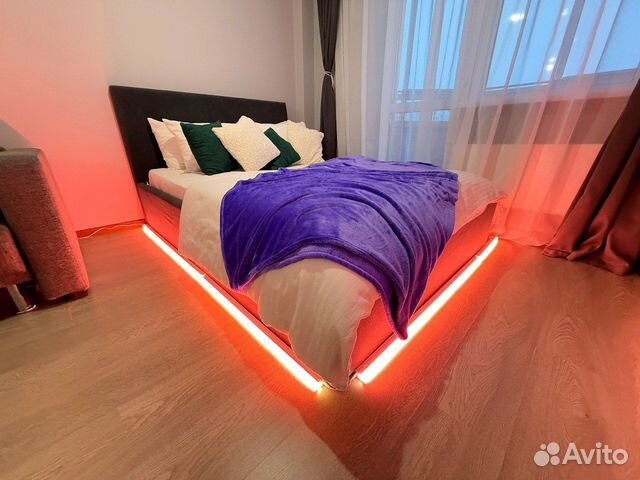 

1-к. квартира, 42 м², 2 кровати