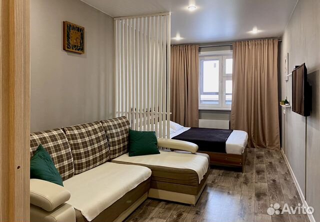 

1-к. квартира, 36 м², 2 кровати