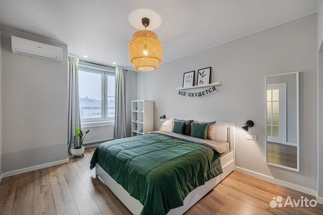 

1-к. квартира, 40 м², 2 кровати