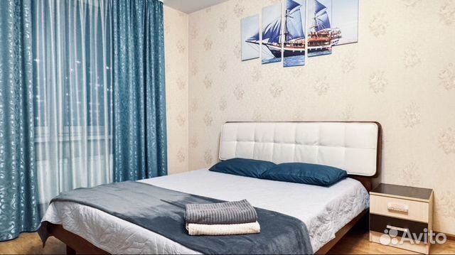 

1-к. квартира, 56 м², 1 кровать