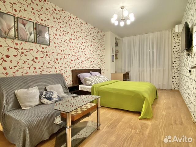 

1-к. квартира, 43 м², 2 кровати