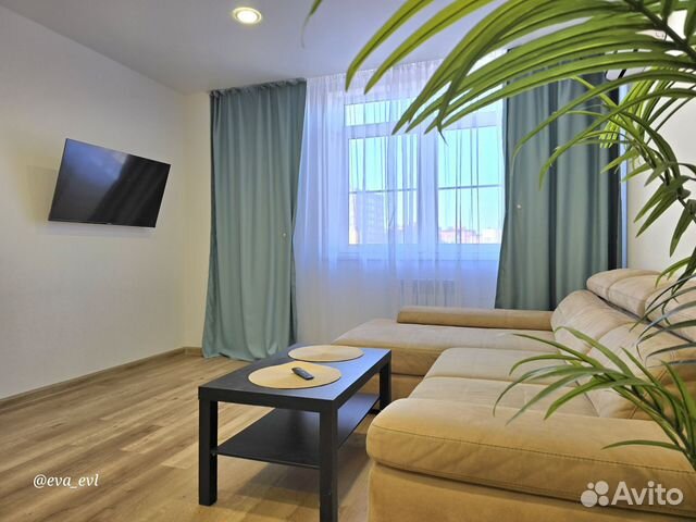 

1-к. квартира, 40 м², 2 кровати