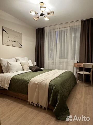 

1-к. квартира, 35 м², 2 кровати