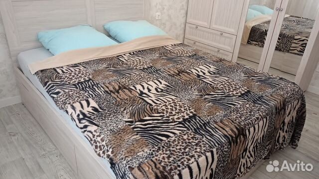 

1-к. квартира, 42 м², 2 кровати