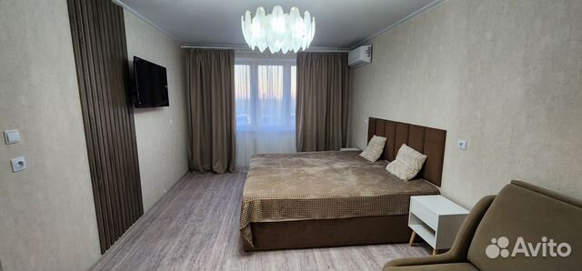 

1-к. квартира, 40 м², 2 кровати