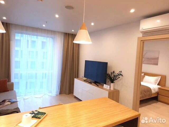 

1-к. квартира, 42 м², 2 кровати