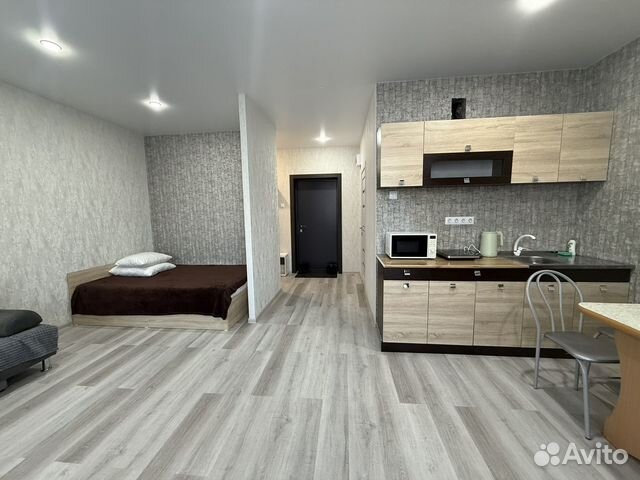 

Квартира-студия, 34 м², 2 кровати