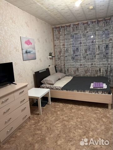 

1-к. квартира, 40 м², 2 кровати