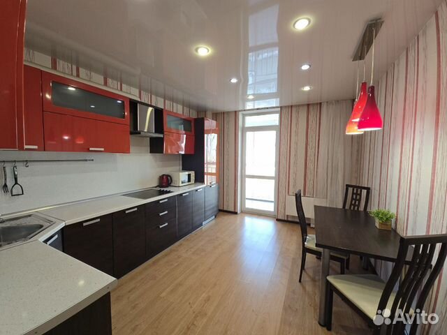 

1-к. квартира, 54 м², 3 кровати