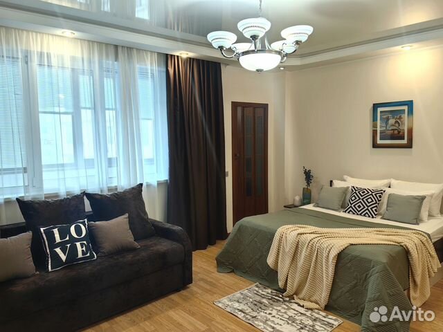 

1-к. квартира, 56 м², 2 кровати
