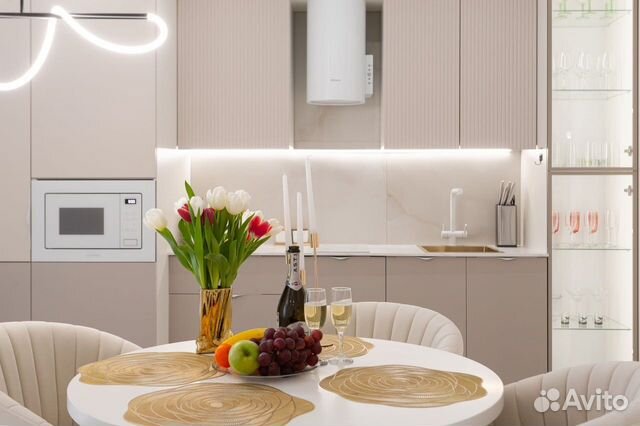 

1-к. квартира, 42 м², 2 кровати