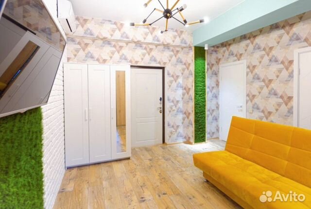 

Квартира-студия, 35 м², 1 кровать