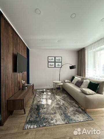 

1-к. квартира, 37 м², 2 кровати