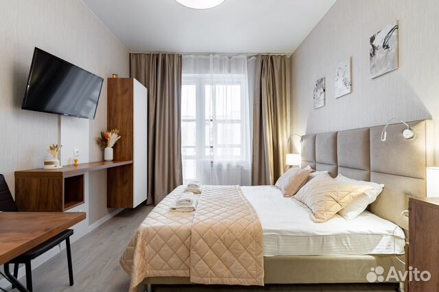 

Квартира-студия, 24 м², 1 кровать