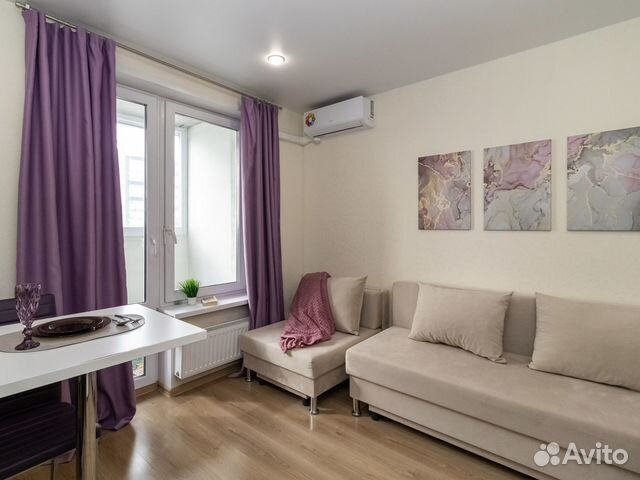 

Квартира-студия, 19 м², 2 кровати