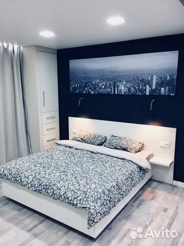 

Квартира-студия, 42 м², 2 кровати