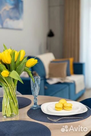 

1-к. квартира, 53 м², 2 кровати