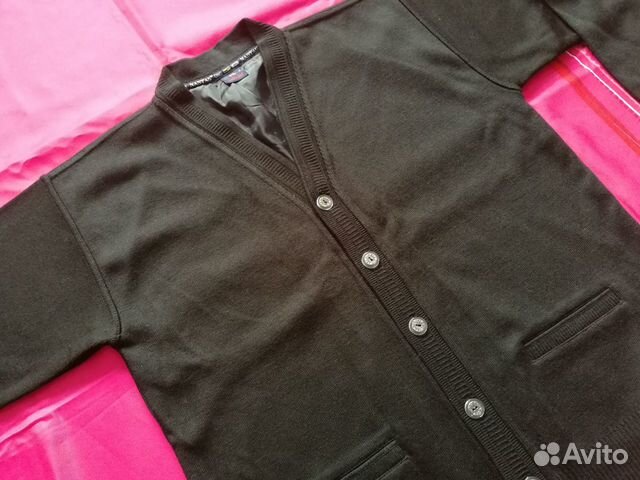 Полувер джемпер мужской на пуговицах, 52 размер Полувер джемпер мужской на пуговицах, 52 размер