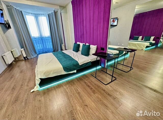 

1-к. квартира, 52,3 м², 2 кровати