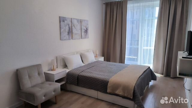 

1-к. квартира, 42 м², 2 кровати
