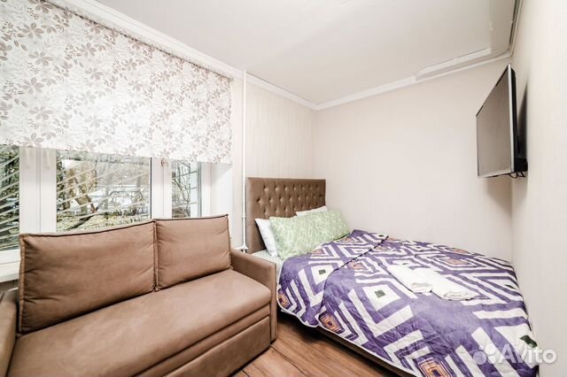 

Квартира-студия, 22 м², 2 кровати