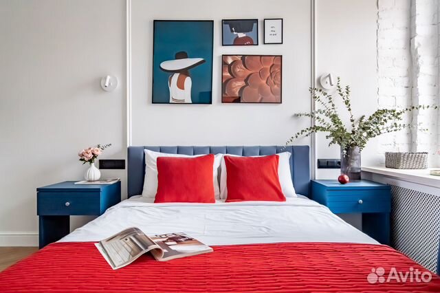 

Квартира-студия, 23 м², 2 кровати
