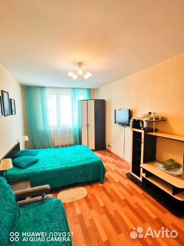 

1-к. квартира, 44 м², 1 кровать