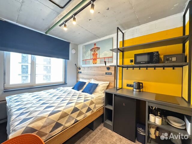 

Квартира-студия, 19 м², 1 кровать
