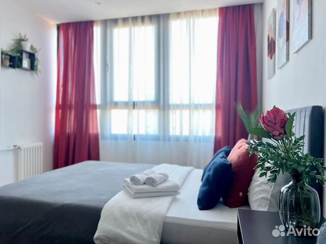 

Квартира-студия, 30 м², 2 кровати