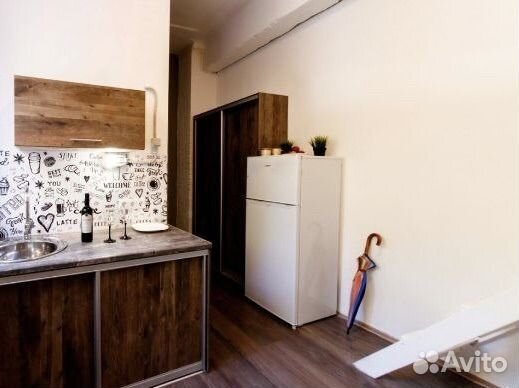 

Квартира-студия, 21 м², 2 кровати