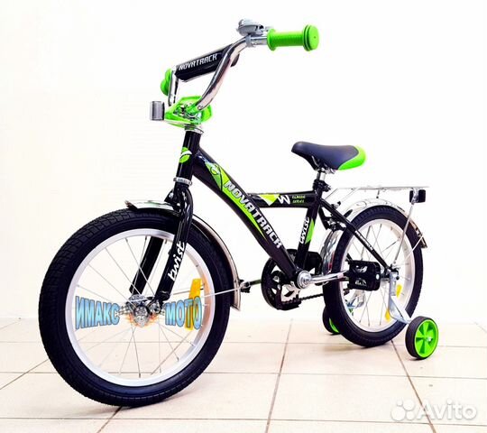 Детский велосипед Novatrack 16 Twist черный Детский велосипед Novatrack 16 Twist черный