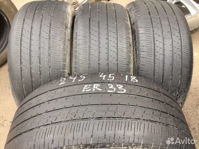 Шины R18 245/45 245 45 Bridgestone Turanza ER 33