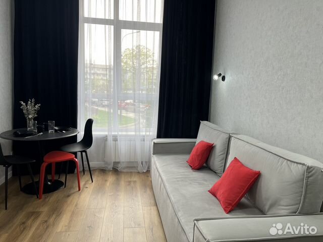 

Квартира-студия, 35 м², 2 кровати