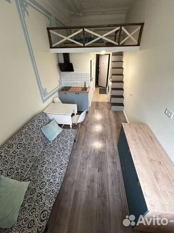 

Квартира-студия, 17 м², 2 кровати
