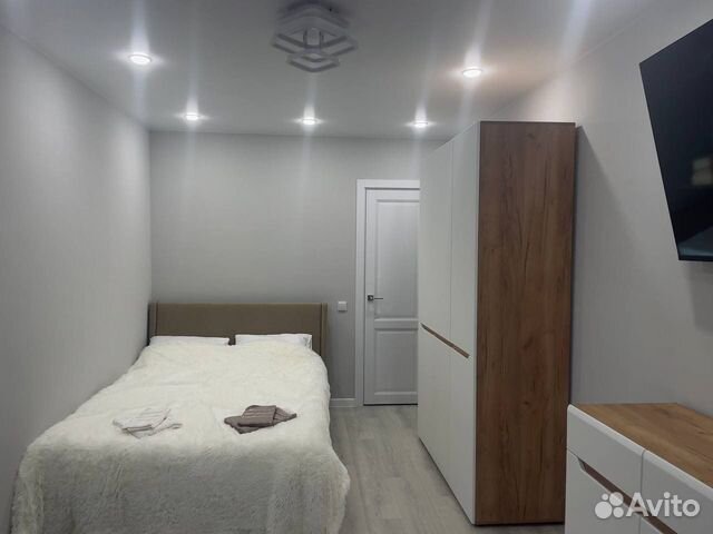 

Квартира-студия, 43 м², 2 кровати