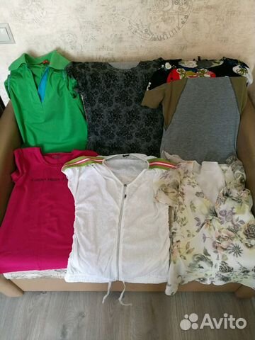 Футболки Bgn, Versace, Calvin Klein, Naf Naf p. M Футболки Bgn, Versace, Calvin Klein, Naf Naf p. M
