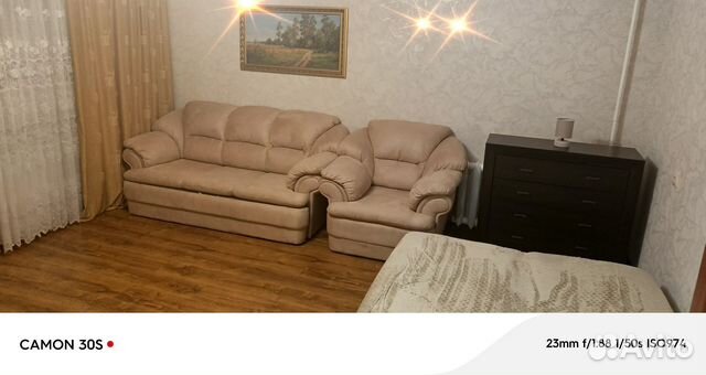 

1-к. квартира, 48 м², 2 кровати