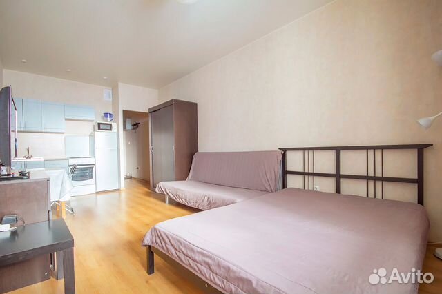 

Квартира-студия, 30 м², 2 кровати