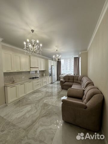 

1-к. квартира, 61,6 м², 1 кровать