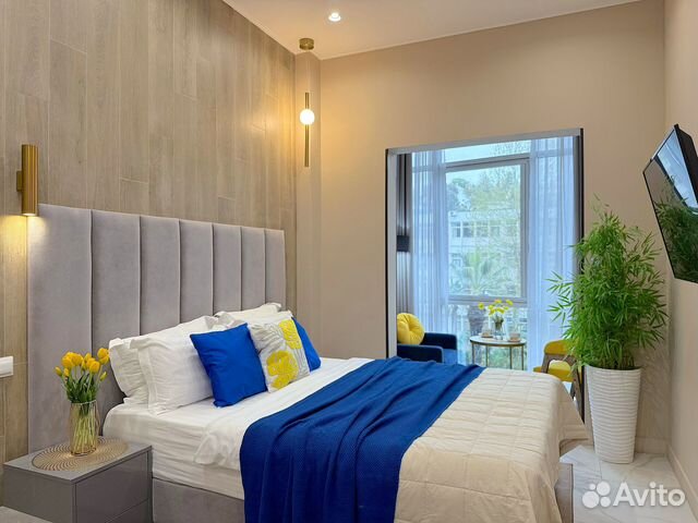 

Квартира-студия, 27 м², 2 кровати