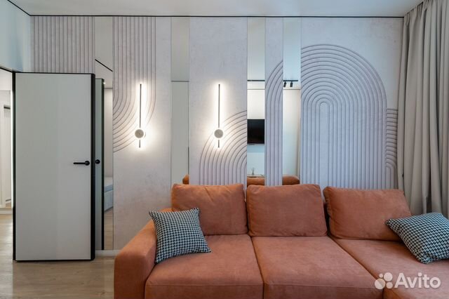 

1-к. квартира, 37 м², 2 кровати