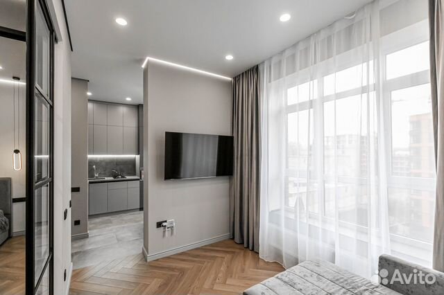 

1-к. квартира, 43 м², 2 кровати
