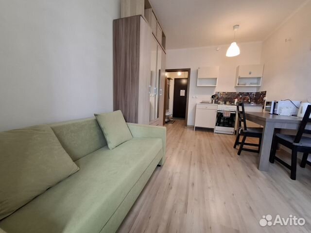 

Квартира-студия, 28 м², 1 кровать