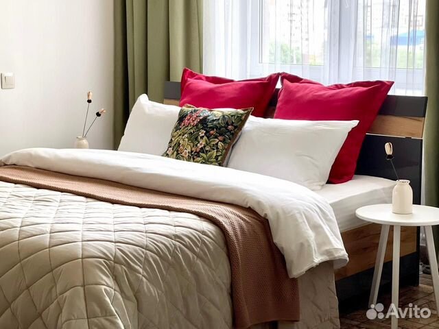

1-к. квартира, 51 м², 2 кровати