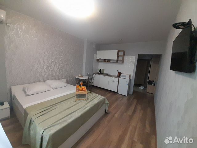 

Квартира-студия, 30 м², 1 кровать