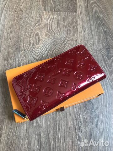 Кошелек Louis Vuitton лак портмоне LV